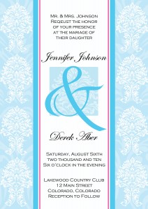 wedding invitation